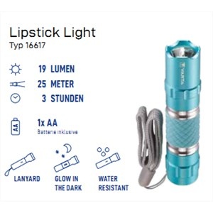 Varta LED Lipstick LightEasy Line Batterien sotiert - Akku farblich - Center