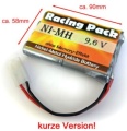 Racing Power Akku RC-Pack 9,6V 1400mAh