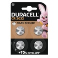 Duracell Knopfzelle CR2032 4er Blister